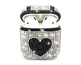 Heart Bling Swarovski Crystal AirPods Case