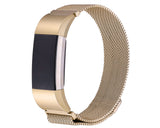 Magnet Stainless Steel Mesh Watch Band for Fitbit Alta - Gold