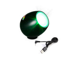 256 Changing Colors Touching Switch Atmosphere LED Light - Black