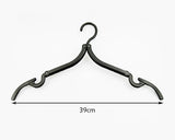 5 Pcs Plastic Folding Clothes Hanger - Green