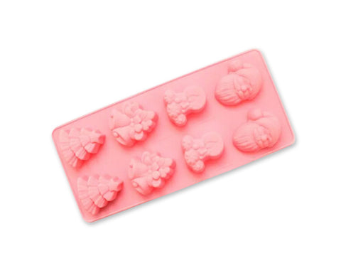 Christmas Style Silicone Chocolate Mold Candy Jelly Baking Molds