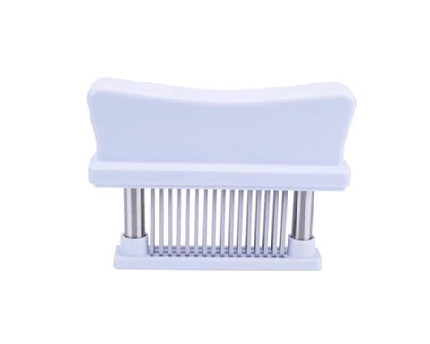 Professional 48 Blades Stainless Steel Meat Tenderizer - White