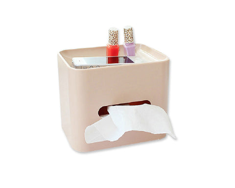 Multifunctional Plastic Cube Tissue Box Holder