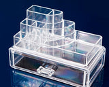 Acrylic Makeup Organizer Jewelry Cosmetic Storage Holder with Drawer