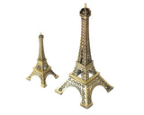 Romantic Metallic Eiffel Tower Model Statue Decoration - 32cm