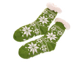 Women Fluffy Fleece Lined Socks Christmas Socks