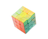 Moyu 3x3 Colorful Stickerless Magic Speed Cube - Transparent