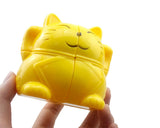 YJ Fortune Lucky Cat 2x2 Puzzle Toy Speed Cube - Yellow