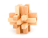 14 Pcs Kongming Lock Brain Teaser Wooden Puzzle
