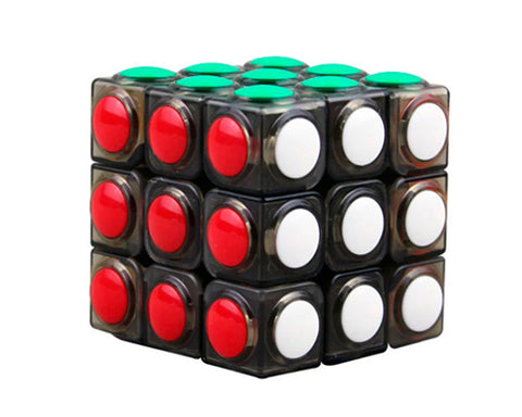 YJ 3x3x3 Round Dot Tile Puzzle Magic Speed Cube