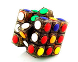 YJ 3x3x3 Round Dot Tile Puzzle Magic Speed Cube