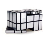 Educational Toy Siamese Mirror 3x3x5 Twist Puzzle Magic Cube - Sliver