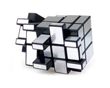 Educational Toy Siamese Mirror 3x3x5 Twist Puzzle Magic Cube - Sliver