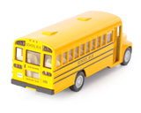 Blue Bird Vision School Bus with Road Signs Accessories Play Rug