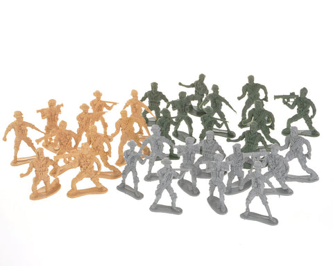 Plastic Army Soldiers Toys Set of 32