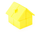 Creative 2x2x2 House Speed Cube - Yellow