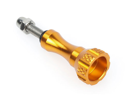 GoPro Long Thumb Knob Stainless Bolt Nut Screw for Hero Cameras - Gold