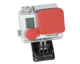 GoPro Lens Protective Silicone Cap for Hero 3+ Camera Housing - Red