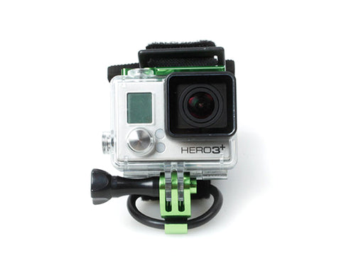 GoPro Wrist Strap Band Mount w/Snap Latch for Hero 3+/4 Camera - Green