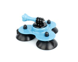 GoPro Removable Suction Cup Mount w/ Screw for Hero Camera - Blue