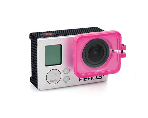GoPro FPV Protective Lens Cover for Hero 3 / 3+ / 4 Camera - Pink