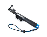 GoPro 12"-28" Telescoping Pole w/Remote Housing for Hero Camera - Blue