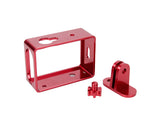 GoPro Style Frame Mount for Xiaomi Yi Sport Cam Action Camera - Red