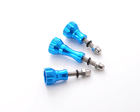 GoPro Aluminum Knob Stainless Bolt Nut Screw for Hero Cameras - Blue