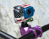 GoPro Aluminum Bike Headset Mount Adapter for Hero Cameras - Black
