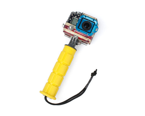 GoPro Handheld Handle Grip for Hero 1 / 2 / 3 / 3+ / 4 Camera - Yellow
