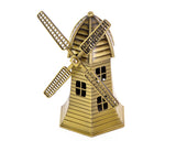 Metallic Holland Windmill Model Decoration