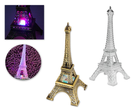 25 cm Eiffel Tower Model Statue Decoration with LED Light