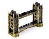 2 Pcs London Landmark Metallic Models Statue Decoration