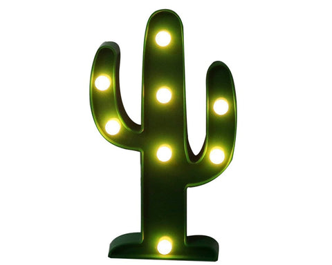 Cactus Shaped LED Table Lamp