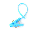 6 Pcs Portable Plastic Security Strap Clothes Hanger Hanging Clips