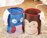 Cartoon Bee Foldable Pop-up Laundry Basket - Yellow