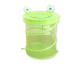 Cartoon Frog Foldable Pop-up Laundry Hamper - Green