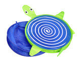 Cartoon Tortoise Foldable Pop-up Laundry Hamper - Blue