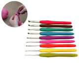 21 Pcs Crochet Hooks and Accessories Set with Case - Set A