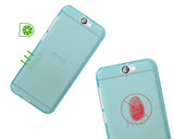 Perla Series HTC One A9 Silicone Case - Blue