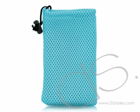 Net Series iPhone 4 and 4S Soft Pouch Case - Blue