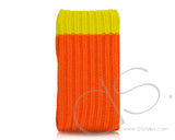 Socker Series iPhone 4 and 4S Soft Pouch Case - Orange