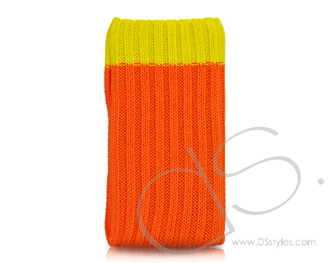 Socker Series iPhone 4 and 4S Soft Pouch Case - Orange