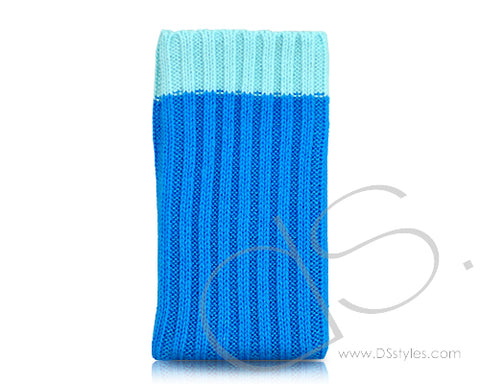 Socker Series iPhone 4 and 4S Soft Pouch Case - Ice Blue