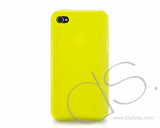 Gelee Series iPhone 4 Silicone Case - Yellow