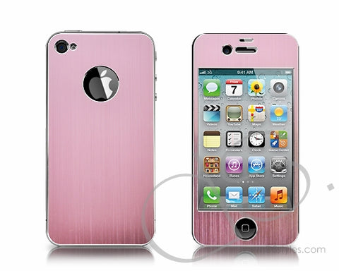 Palo Series iPhone 4 and 4S Aluminum Skin - Pink