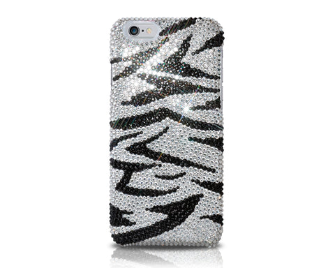 Zebra Bling Swarovski Crystal Phone Cases