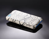 Python Series iPhone 5C Leather Case - White