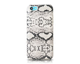 Python Series iPhone 5C Leather Case - White