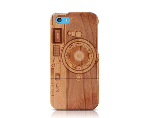 Genuine Wood Series iPhone 5C Case - Camera